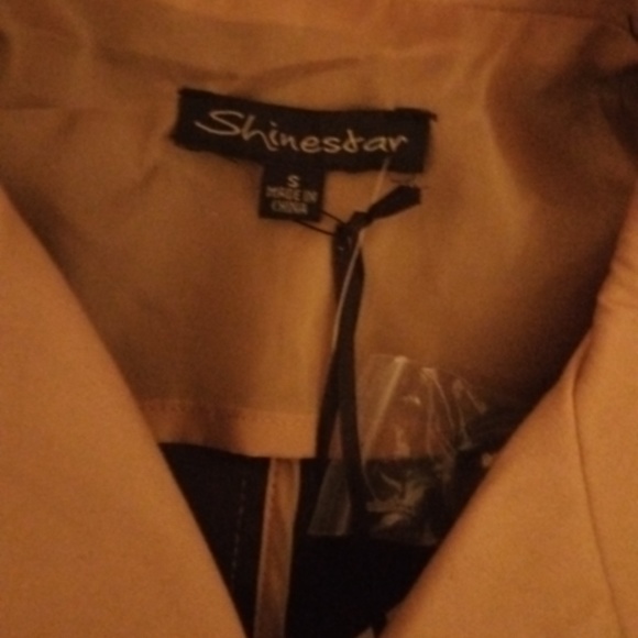 Tan/beige spring jacket - Picture 4 of 6